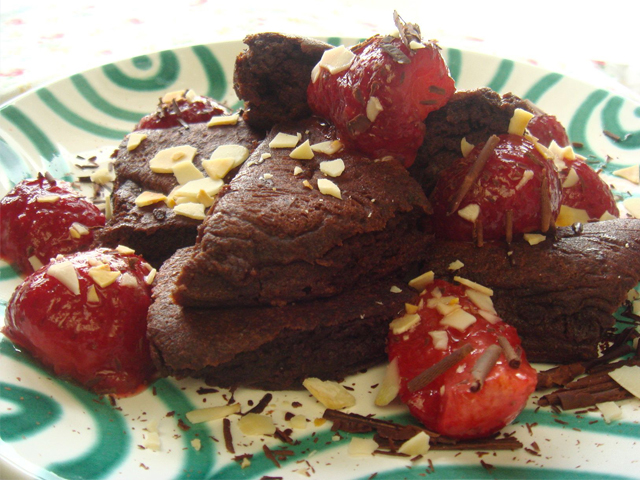 チョコレートとイチゴのシュマーレン